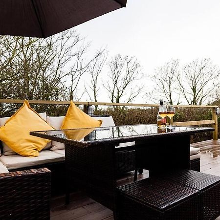 The Woodland Lodge - Wood Fired Hot Tub And Firepit Hambleton Esterno foto